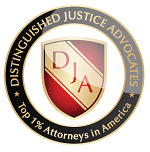 Distinguished Justice Advocates badge